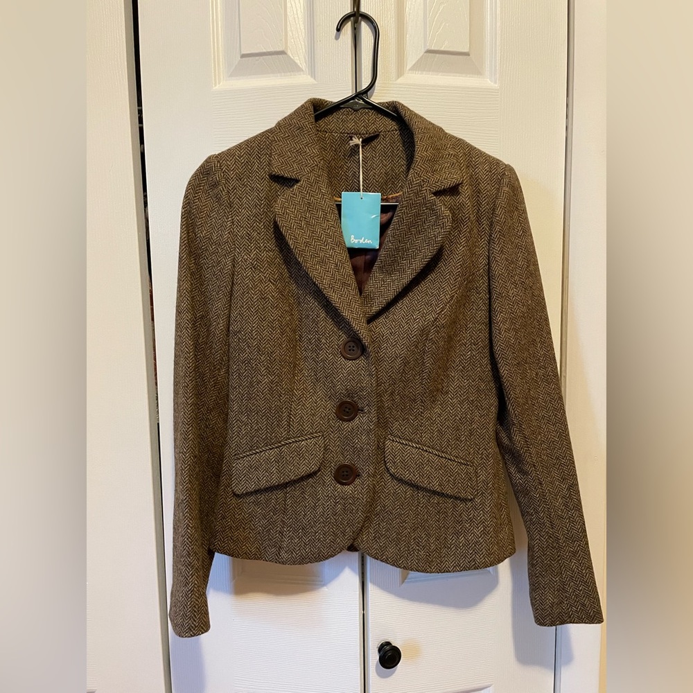 NWOT Boden Wool Blazer